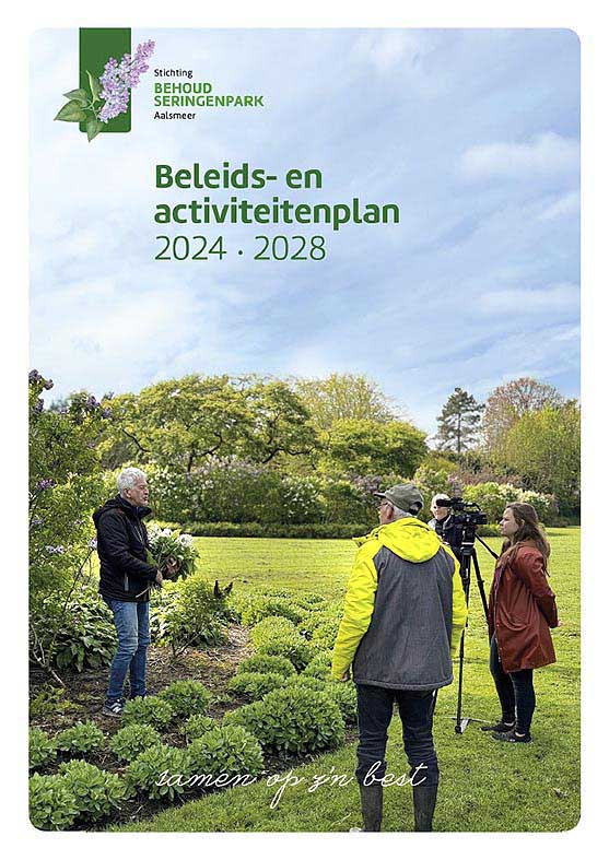 Afbeelding van het Beleids- en activiteitenplan 2024 - 2028