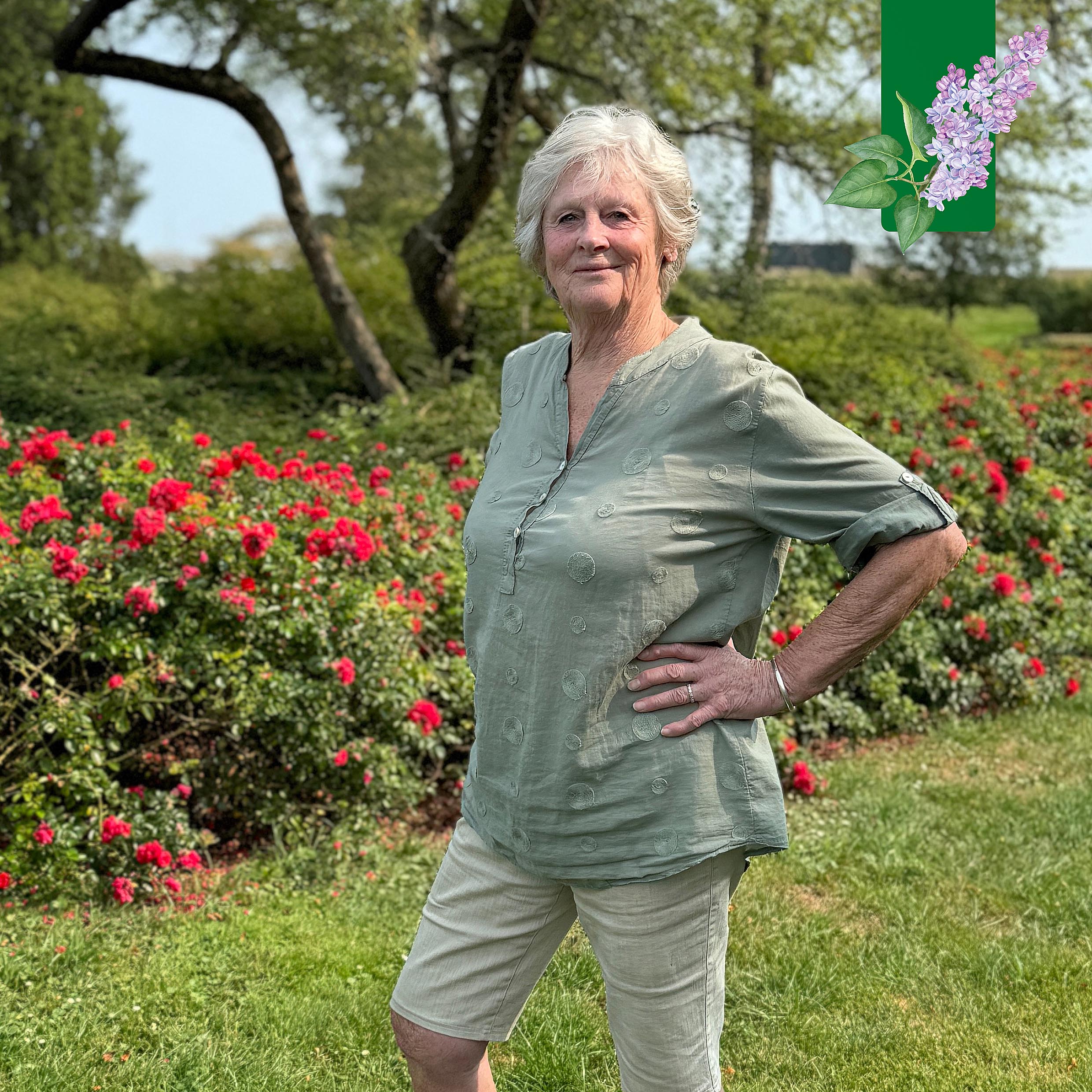 Portret van Magda van der Schilden